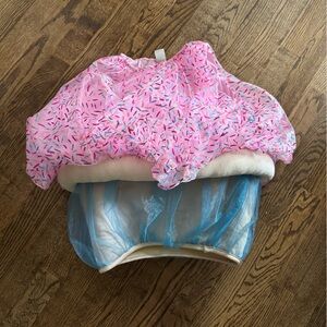 Pink and Blue cupcake costume